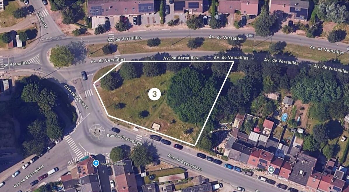 Locatie boomgaard 3 - kersenboomgaard Versailles