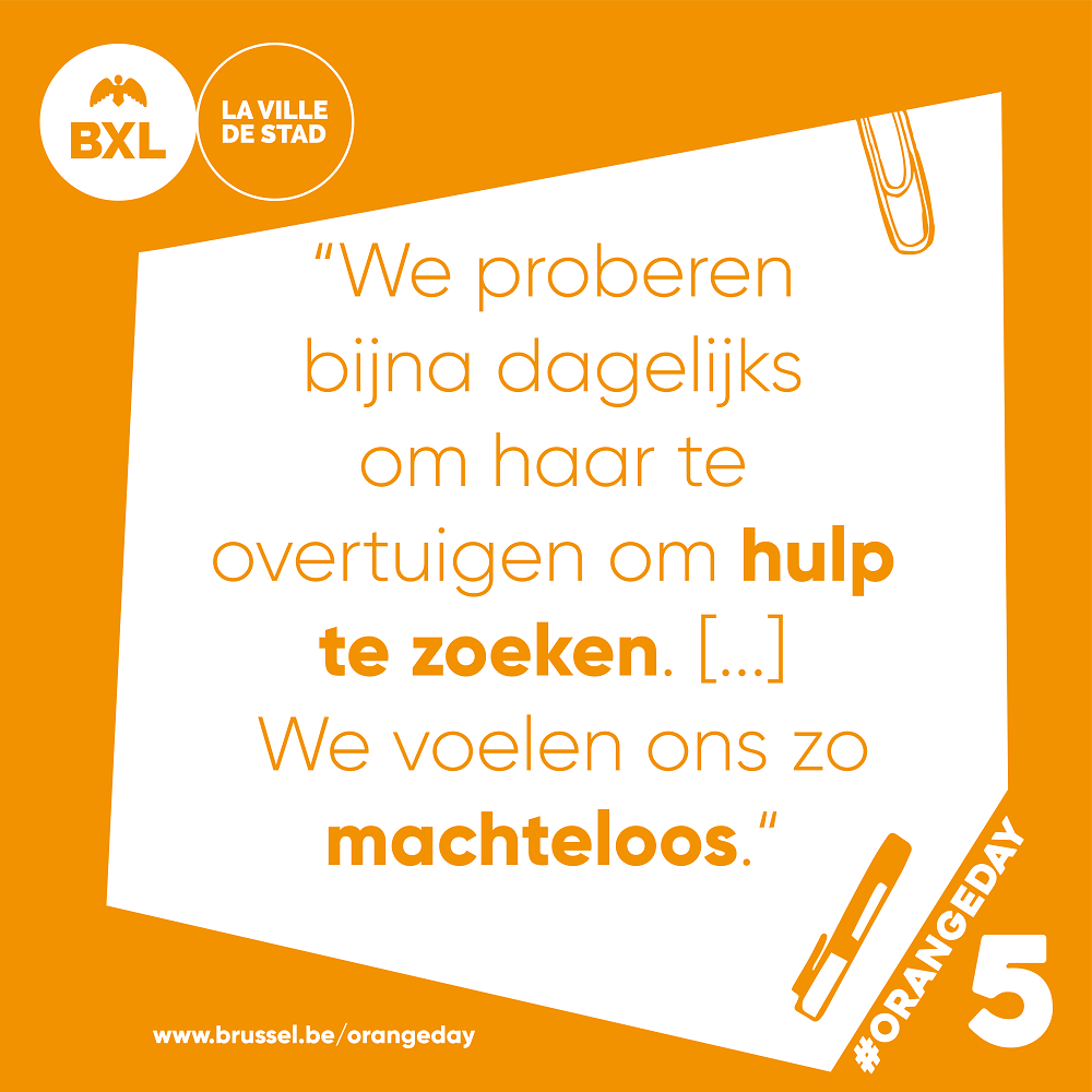 Orange Day campagne - getuigenis 5