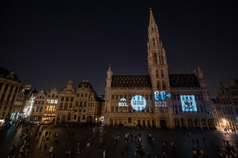 Earth Hour Grote Markt 2022
