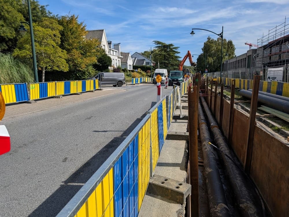 Werken voor een warmtenet