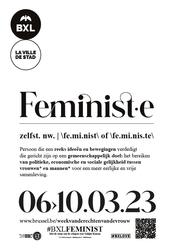 Affiche Week van de Vrouwenrechten 2023
