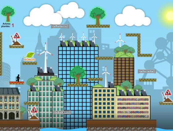 Ecorun, het videospel van het Klimaatplan