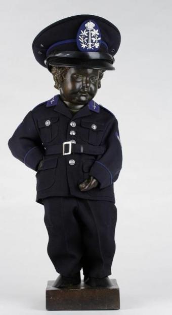 Manneken-Pis als politieagent
