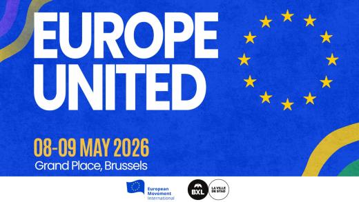 Europe United - dj-set op de Grote Markt