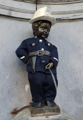 Manneken-Pis en de Politie van Brussel