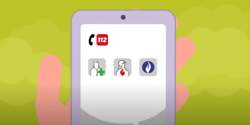 Download de app 112 BE!