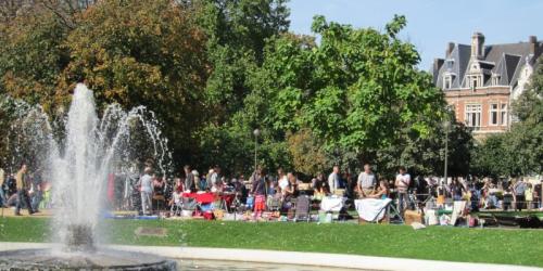 Feest en brocante Ambiorixsquare