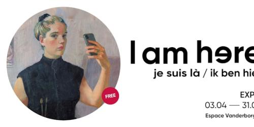 I am here - je suis là - ik ben hier