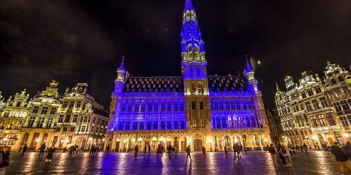 Onthaal van Oekraïners in Brussel