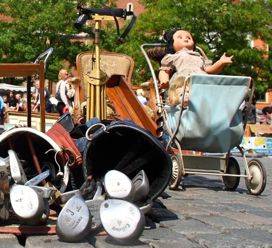Braderie en brocante