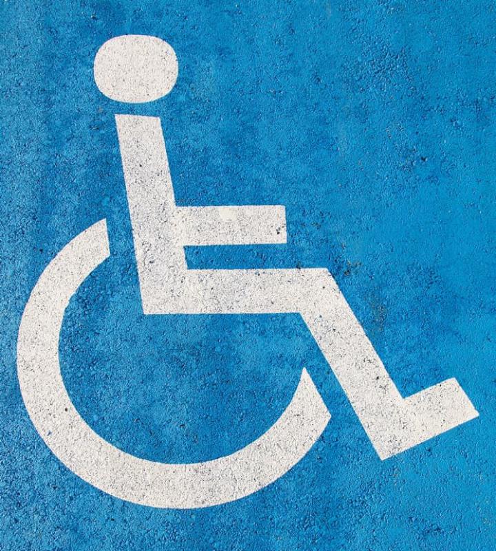 Europese parkeerkaart voor gehandicapten en registratie