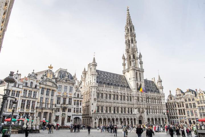 Bezoek van het Stadhuis van Brussel
