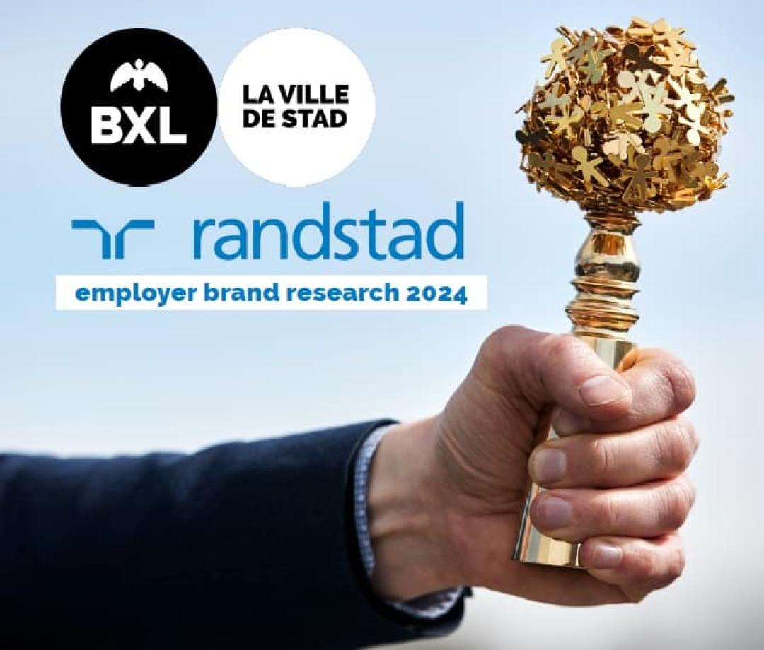 'Employer brand research' 2024: 2de plaats voor de Stad Brussel