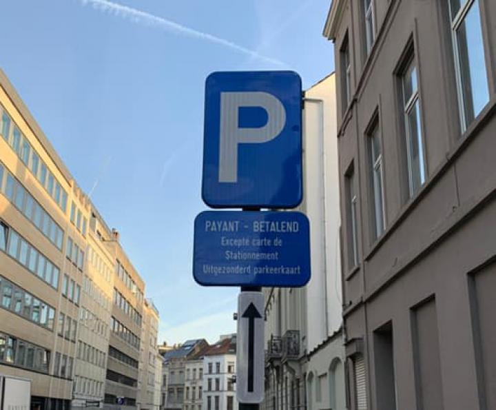 Parkeerkaart professioneel gebruik