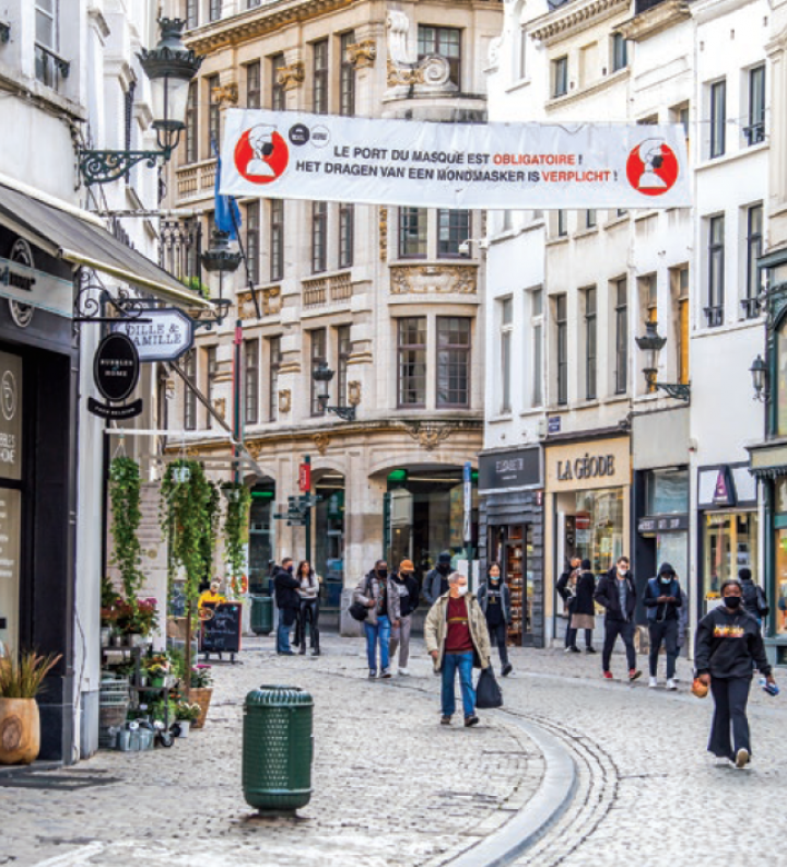 Maatregelen Stad Brussel tegen coronavirus