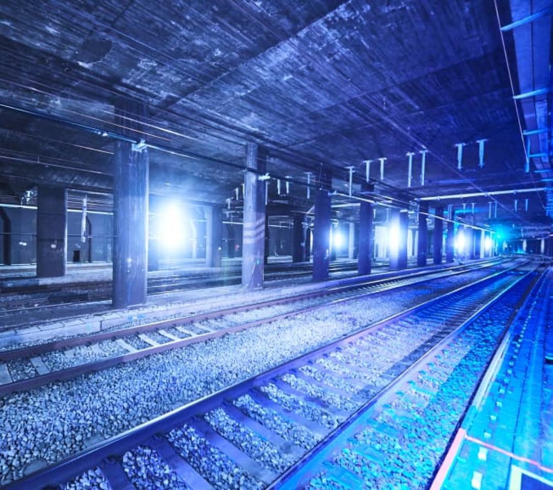 Onderhoudswerken aan treinsporen in Brussel