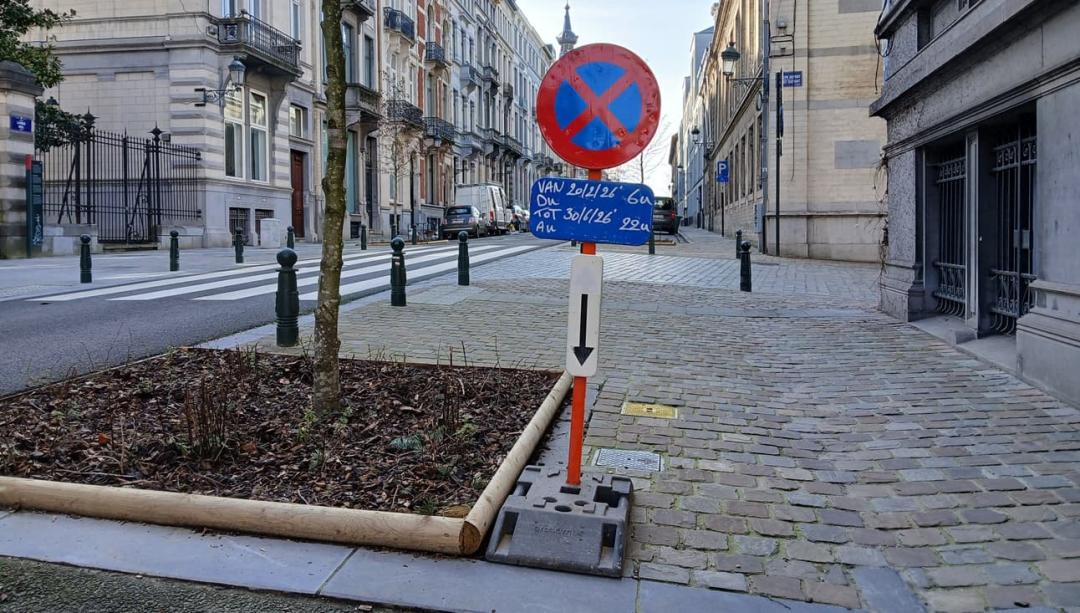 Huur van parkeerverbodsborden