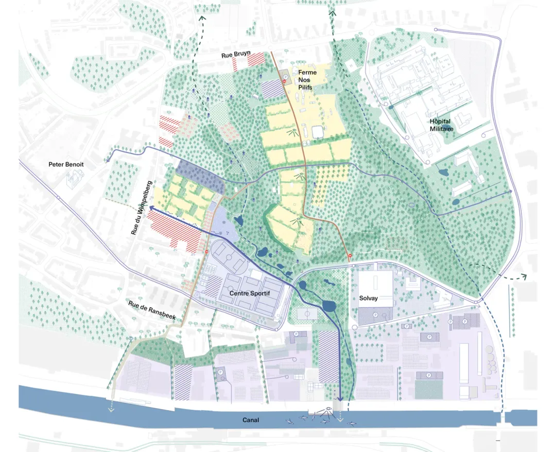 Masterplan 'Korte Groenweg' in Neder-Over-Heembeek