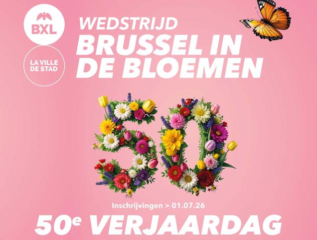 Brussel in de bloemen