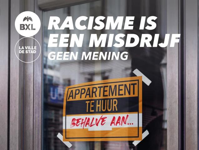 Campagne 'Racisme is een misdrijf, geen mening'