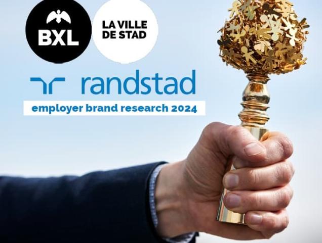 'Employer brand research' 2024: 2de plaats voor de Stad Brussel