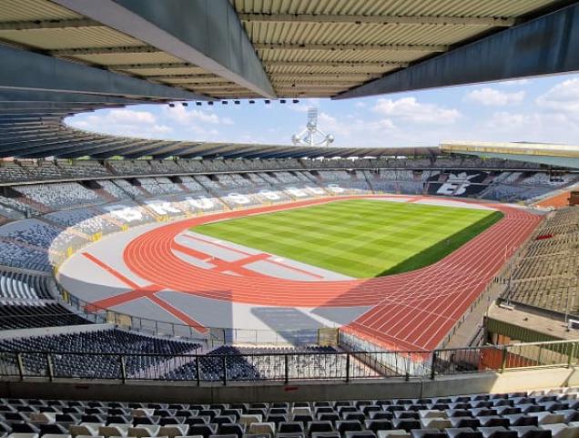 Bezoek Koning Boudewijnstadion
