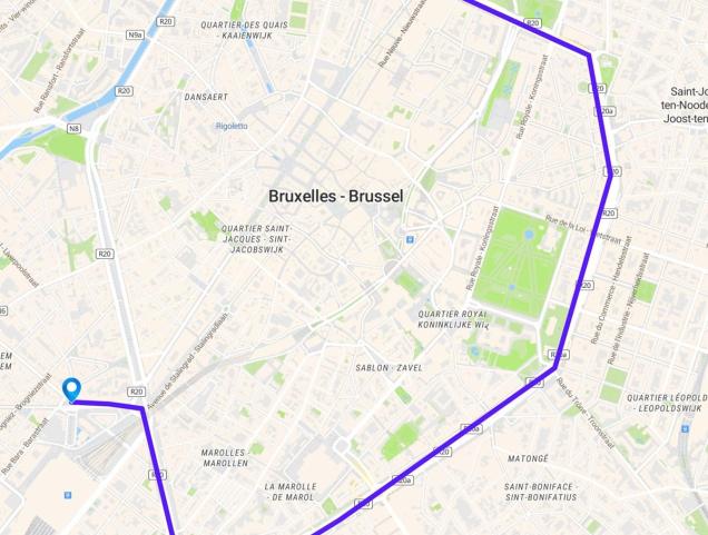 Betoging en verkeer op donderdag 12 maart 2026