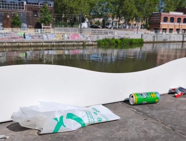 Adopteer een afvalplint langs het kanaal!