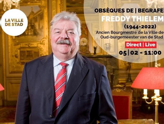 Livestream begrafenis Freddy Thielemans