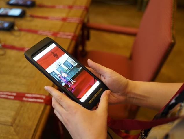 ​​Videogidsen in het Stadhuis