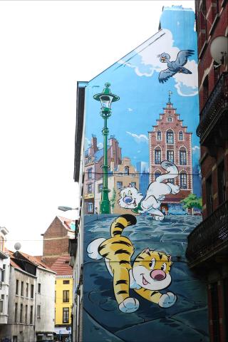 Billy the Cat (Colman & Desberg) - Oppemstraat