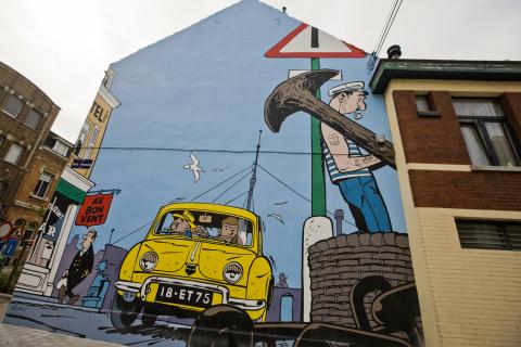 Guus Slim - Gil Jourdan (Maurice Tillieux) - Leopold I-straat 201