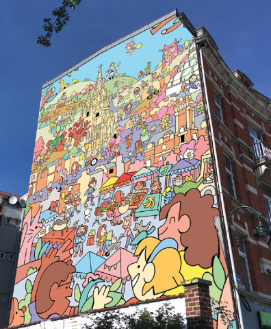 's Namiddags aan het Bockstaelplein - Emile Bockstaelplein - Laneaustraat